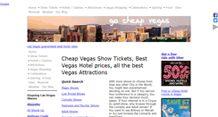 Desktop Screenshot of gocheapvegas.com